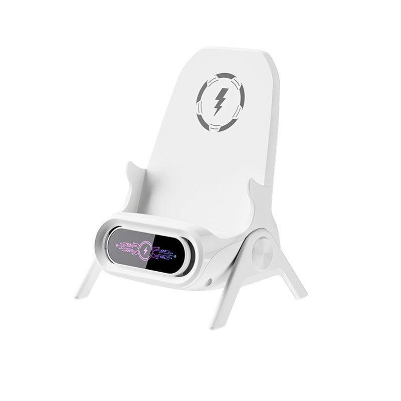 🔥Mini Chair Wireless Fast Charger Multifunctional Phone Holder — Adapts to All Phones