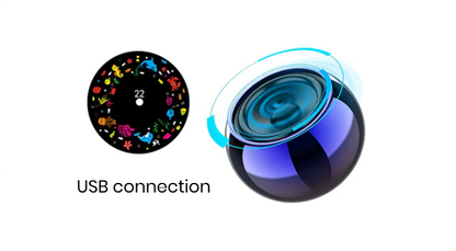 🌈Dynamic Rotating LED Light Projector – Calm & relaxation for your home. Gentle moving lights ease restless nights.