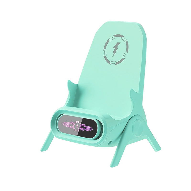 🔥Mini Chair Wireless Fast Charger Multifunctional Phone Holder — Adapts to All Phones