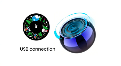 🌈Dynamic Rotating LED Light Projector – Calm & relaxation for your home. Gentle moving lights ease restless nights.