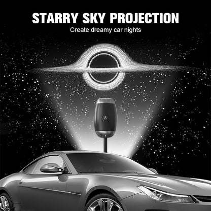 【Black and white - high-definition patterns】USB starry night light, suitable for home scenes, small footprint, clear projection