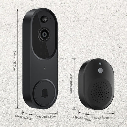 📹Wireless HD Video Doorbell and Chime for Smart Home
