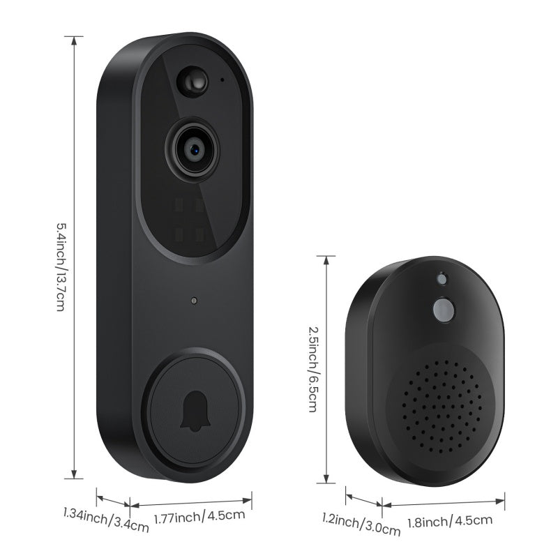 📹Wireless HD Video Doorbell and Chime for Smart Home
