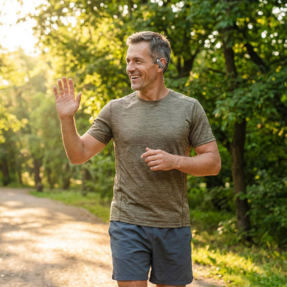 Comfort-Fit Wireless Bone Conduction Earbuds