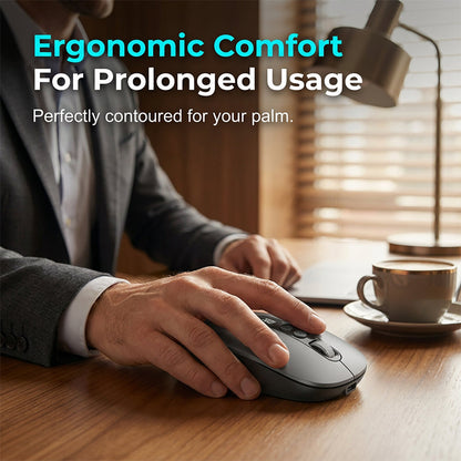 🖱️LIMITED-TIME 50% OFF! 💥 AI Smart Voice Wireless Mouse – 1600 Words/Min, Translation Hub, Ergonomic
