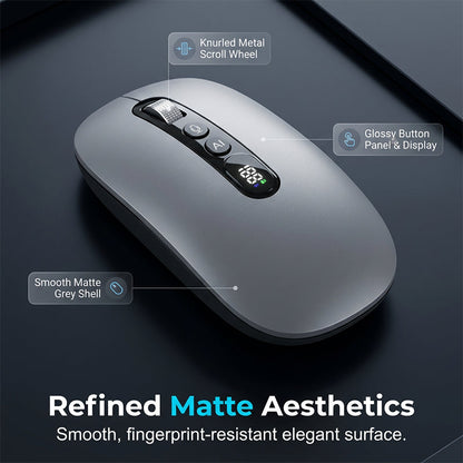 🖱️LIMITED-TIME 50% OFF! 💥 AI Smart Voice Wireless Mouse – 1600 Words/Min, Translation Hub, Ergonomic