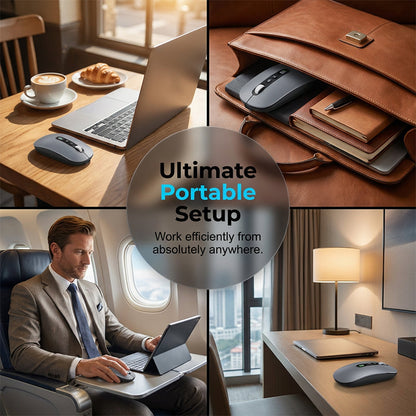 🖱️LIMITED-TIME 50% OFF! 💥 AI Smart Voice Wireless Mouse – 1600 Words/Min, Translation Hub, Ergonomic